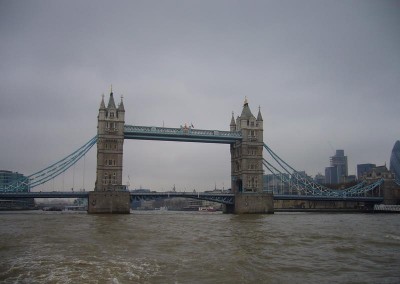Paisaje del puente de Londres