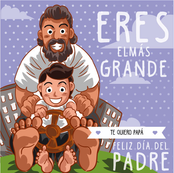 IMÁGENES DEL DÍA DEL PADRE ® Tarjetas y felicitaciones con frases