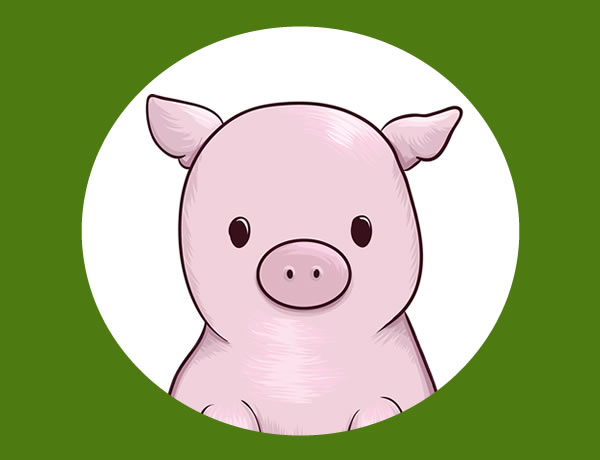 99 DIBUJOS DE CERDOS ® Cerdos y cerditos para colorear infantiles
