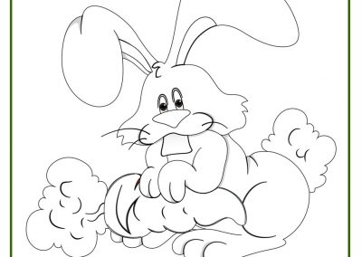 99 Dibujos De Conejos Tiernos Conejitos Para Colorear Para Niños