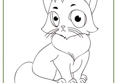 dibujos de gatos a lápiz