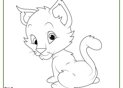 dibujos de gatos infantiles