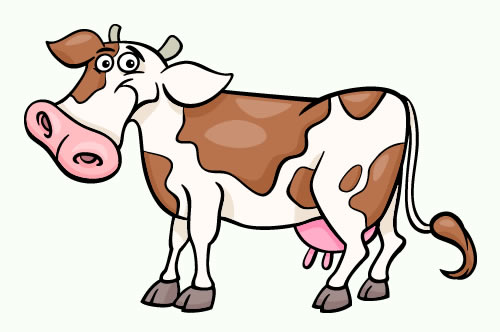 dibujos de vacas para pintar