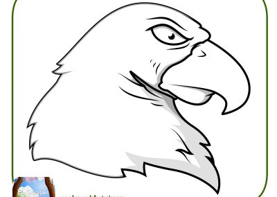 dibujos de águilas para colorear