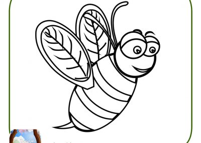 dibujos faciles de abejas