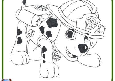 dibujos para colorear patrulla canina online