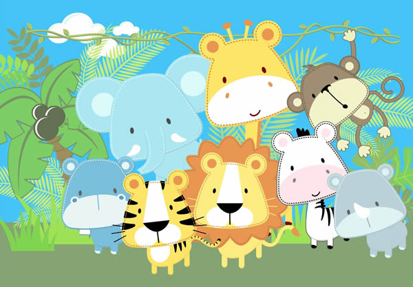 99 DIBUJOS DE ANIMALES ® Imágenes para colorear y pintar para niños