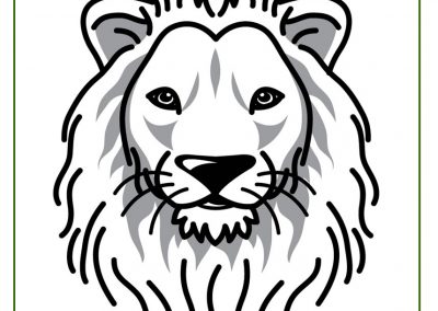 imágenes para colorear de leones