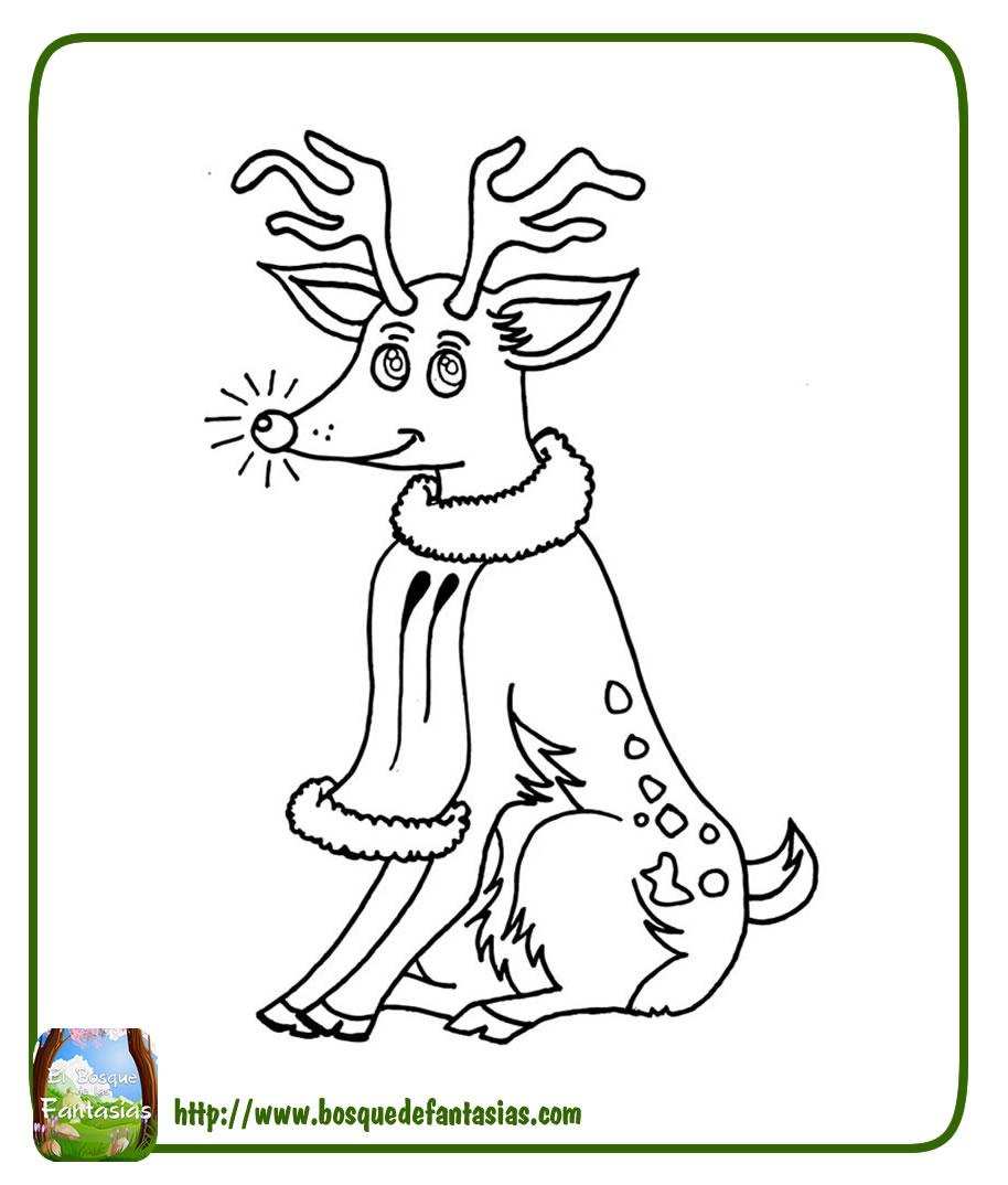 DIBUJOS DE NAVIDAD ® Imágenes de Navidad para colorear y pintar