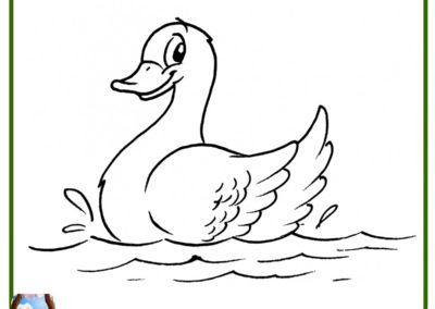 dibujos de patos para niños