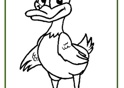 dibujos infantiles de patos