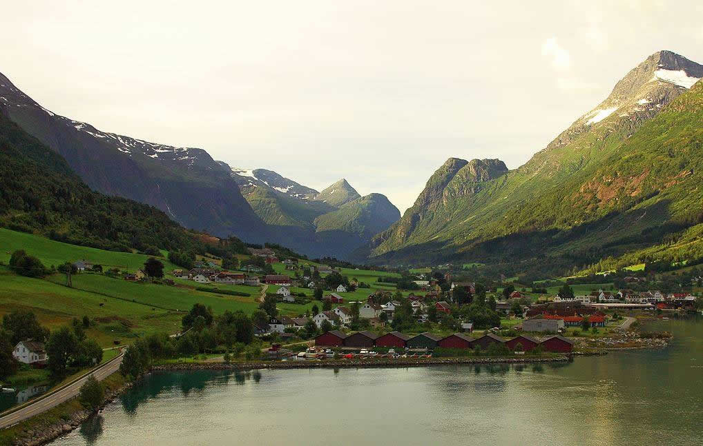 paisaje de noruega