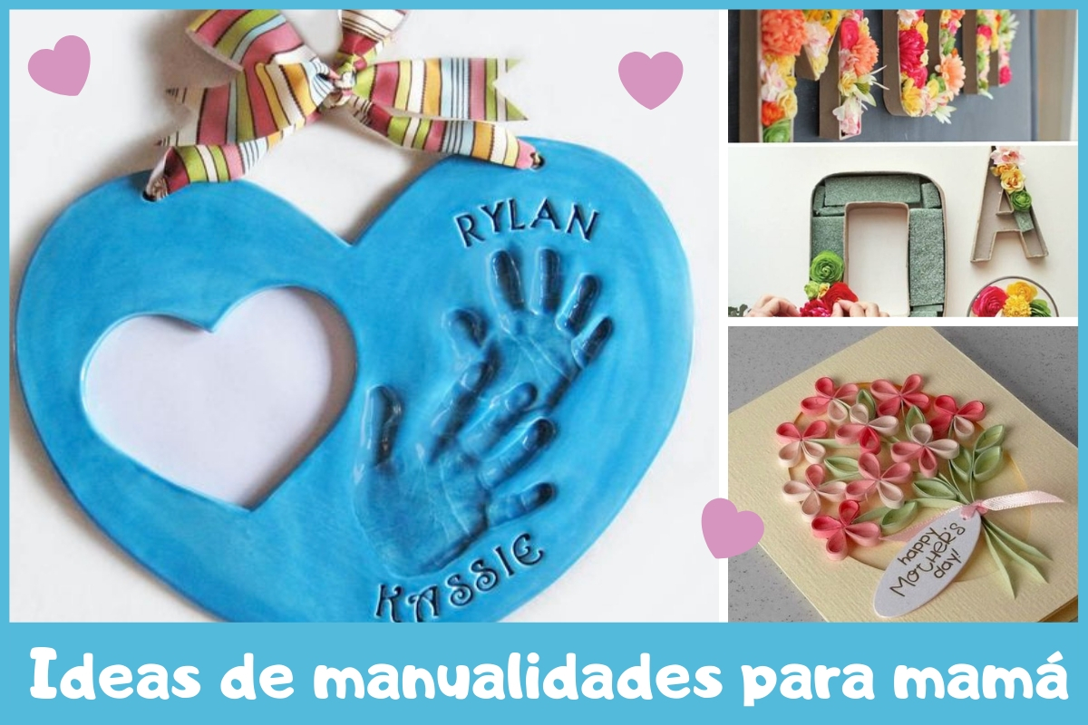 Ideas de MANUALIDADES para celebrar el Día de la Madre