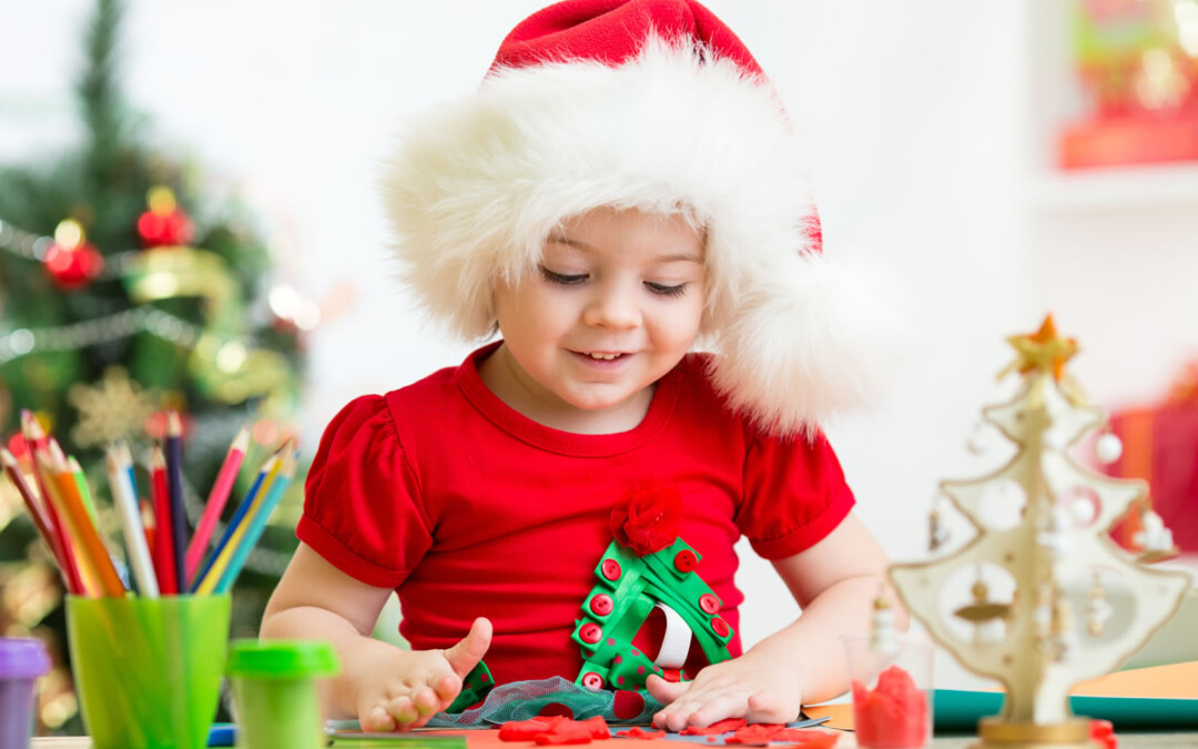 Manualidades navideñas ideales para niños
